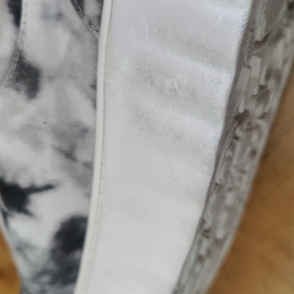 Roxy Surf Sheilahh Gray And White Platform Shoes Size 9 - Picture 16 of 16
